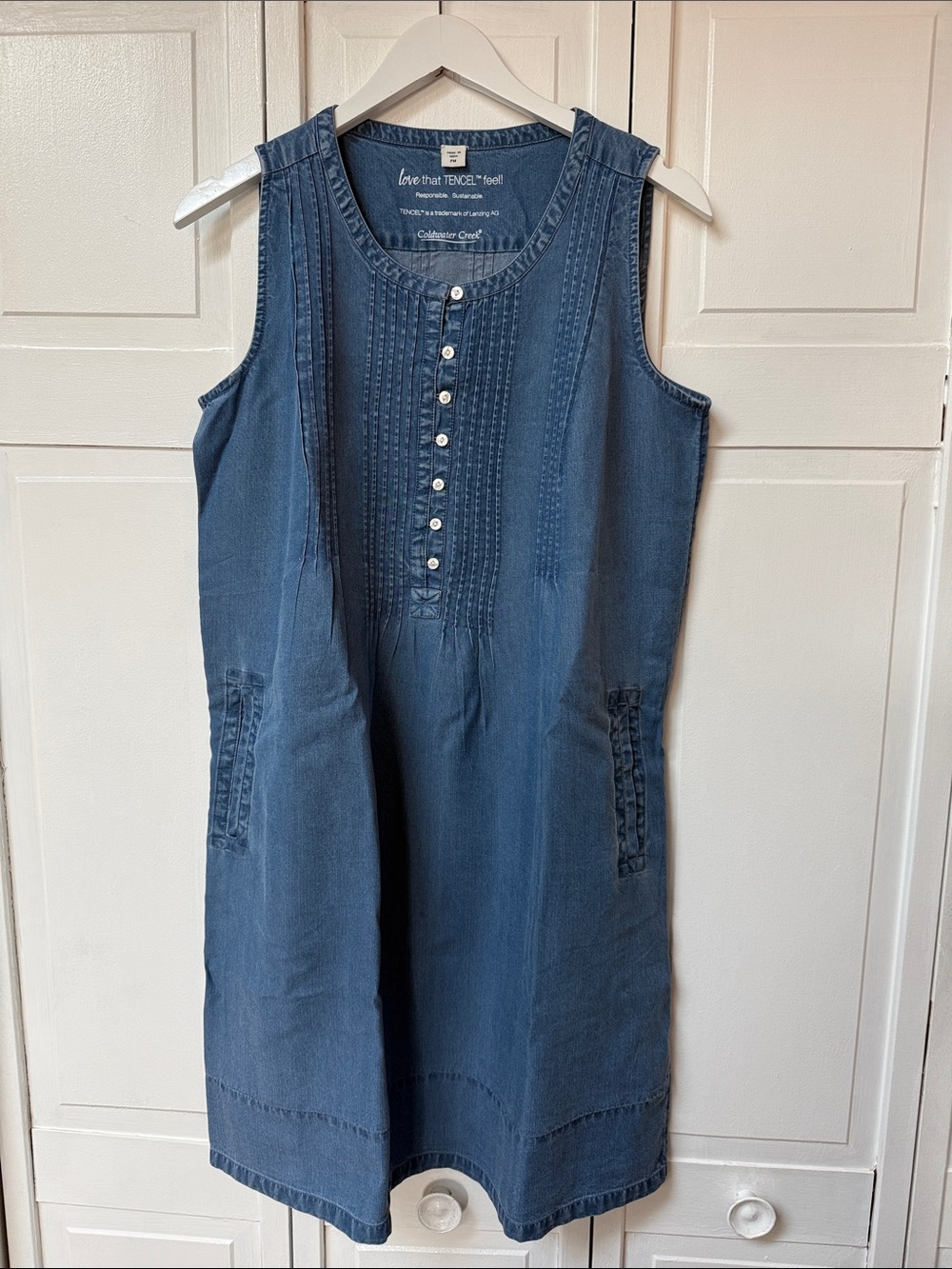 FLORIA TENCEL DRESS FROM COLDWATER CREEK